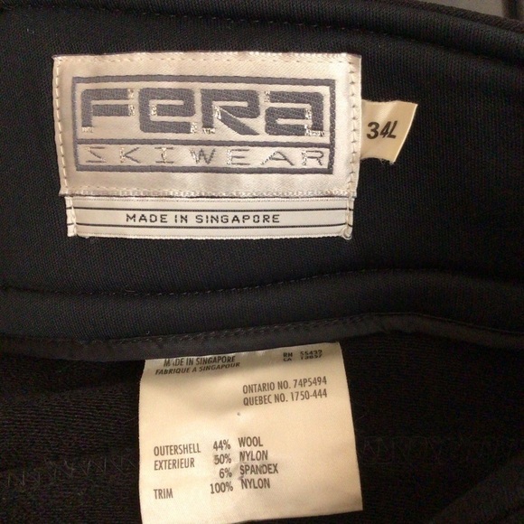 FERA  34 L Ski Pants - Picture 8 of 8